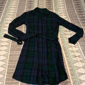 Banana republic plaid dress